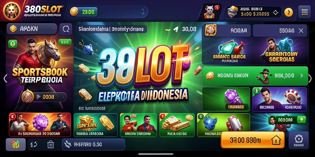 Tampilan utama gameplay taruhan di 380SLOT yang menarik dan interaktif.