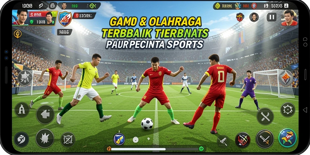 Gameplay menegangkan dalam ID098 yang menampilkan aksi olahraga seru.