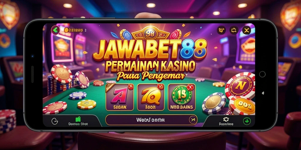 Tampilan menarik dari gameplay Kasino JAWABET88.