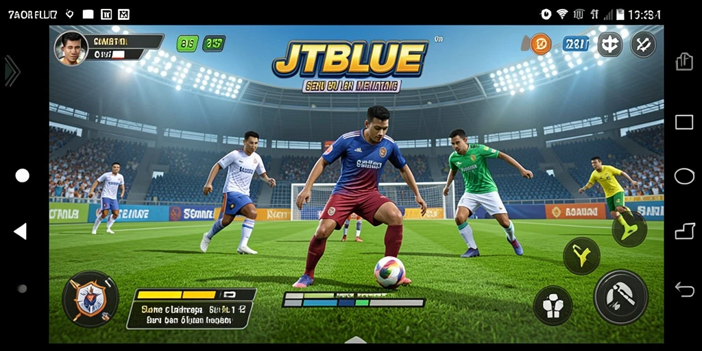 Menggambarkan momen seru saat bertanding di JTBLUE.