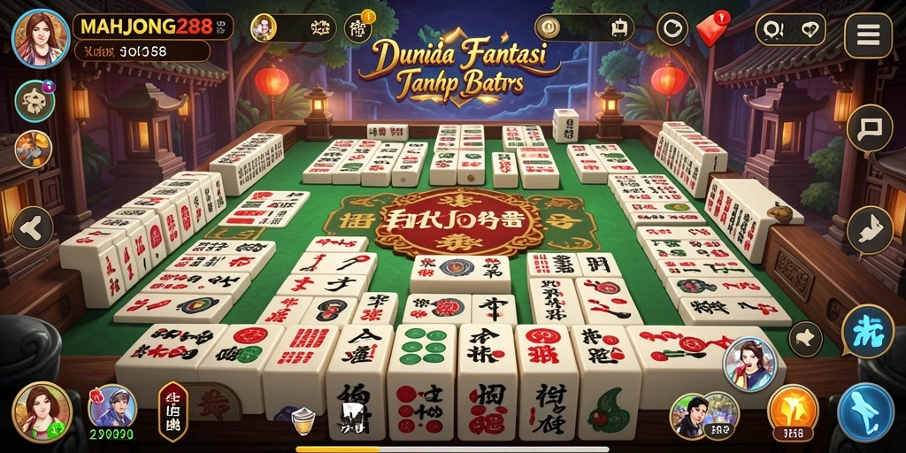 Screenshot gameplay <strong>MAHJONG288</strong> menunjukkan suasana eksplorasi yang mendalam.