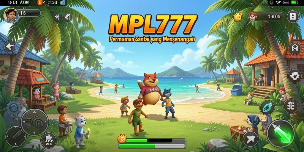 Tampilan gameplay MPL777 yang menghibur dan santai.