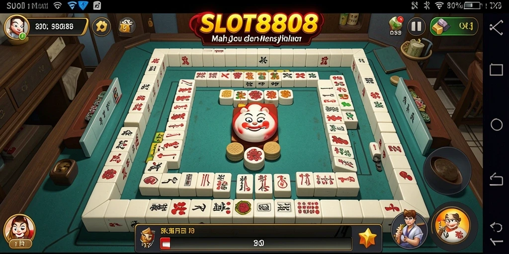 Gameplay Mahjong yang menarik dan interaktif di SLOT8808.